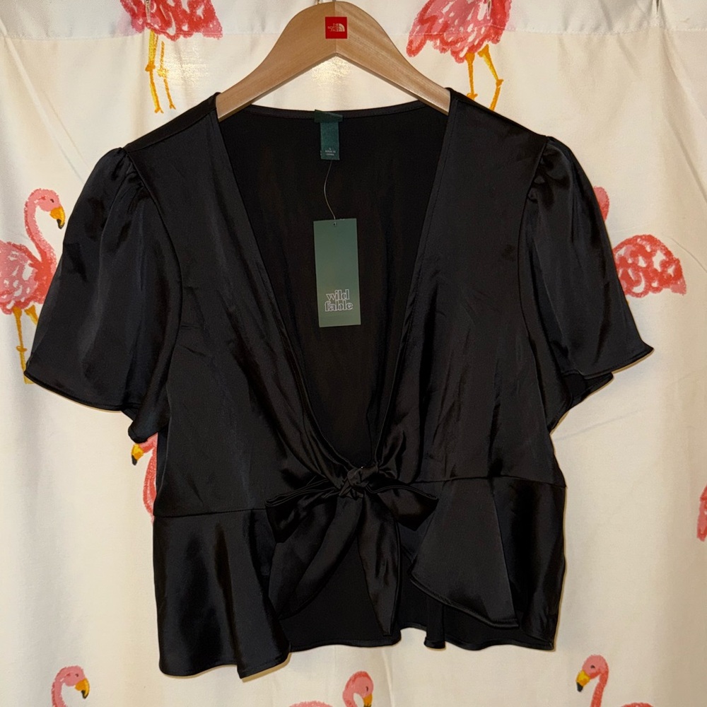 NWT black blouse